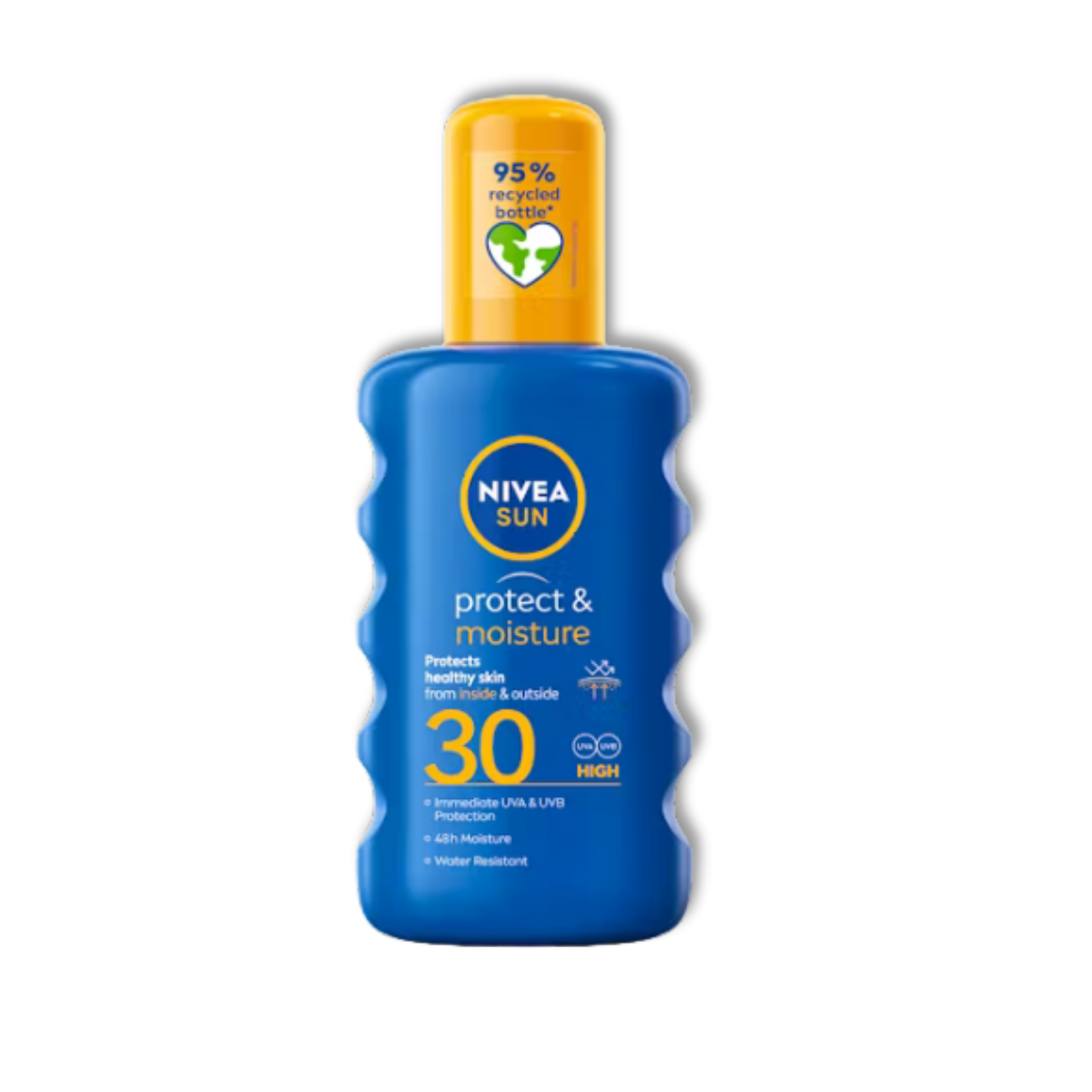 Nivea Sun Protect & Moisture Nawilżający Spray do Opalania SPF30 48h Nawilżenia 200ml