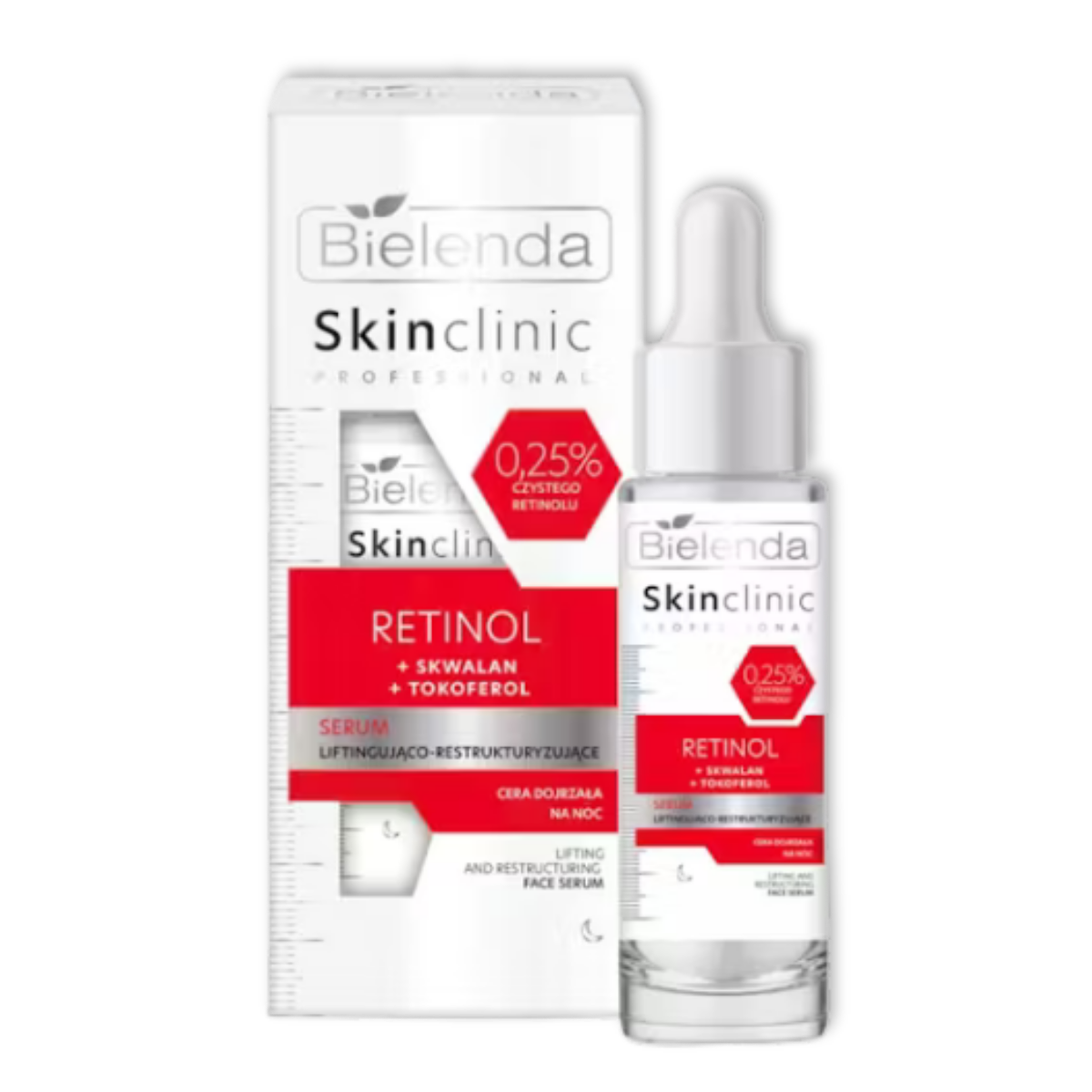 Bielenda Skin Clinic Professional Retinol Nachtserum Lifting & Restructuring 30ml