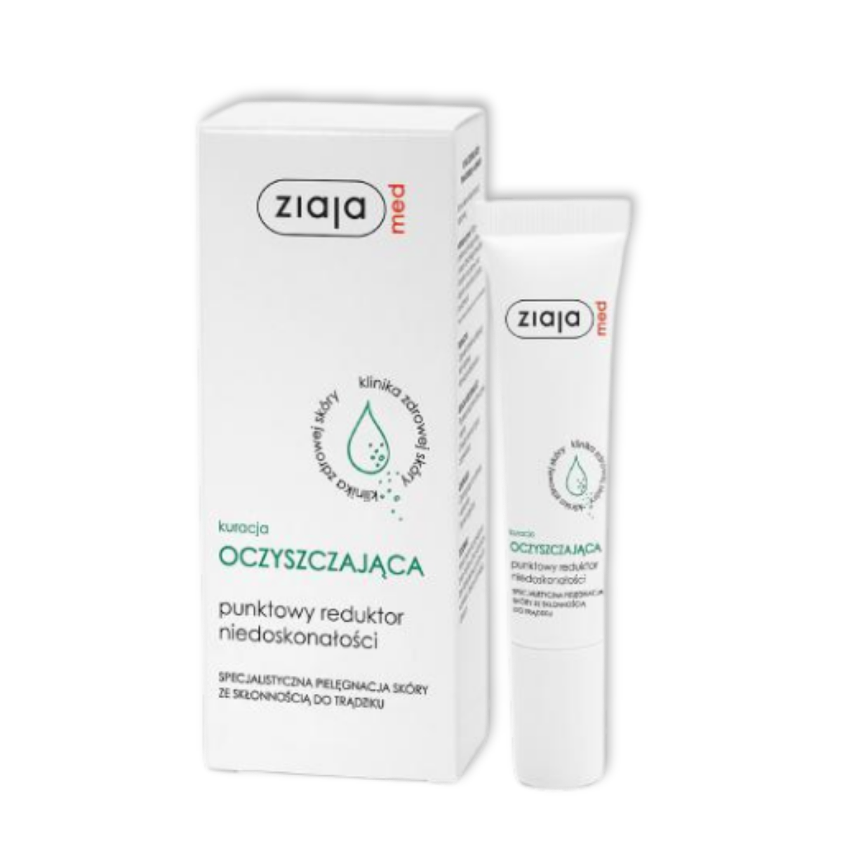 Ziaja Med Reinigende Behandeling – Puntcorrector Onzuiverheden 15ml