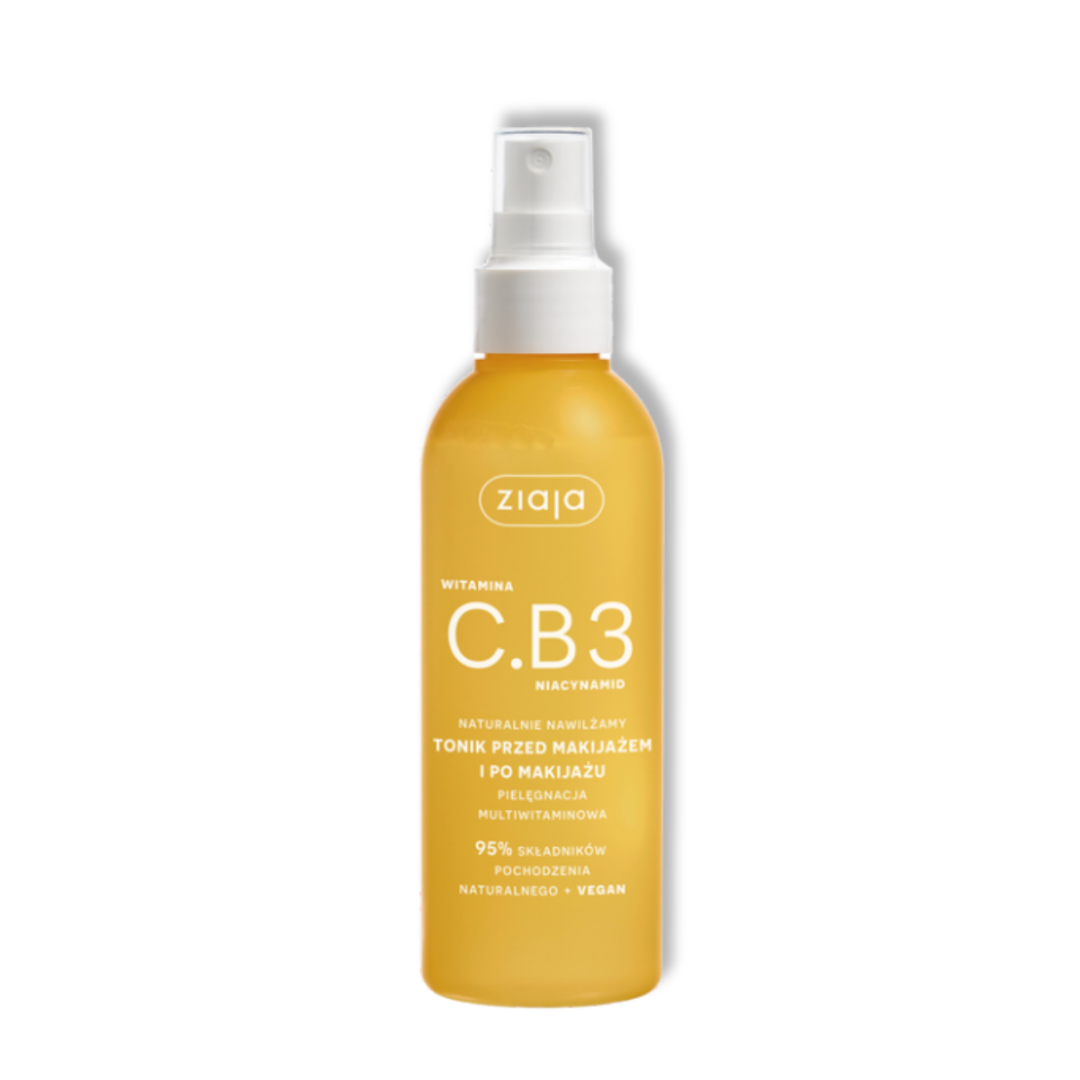 Ziaja Vitamine C.B3 Niacinamide Multivitamine Toner Voor & Na Make-up 190ml