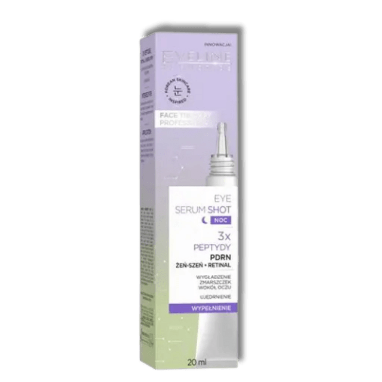 Eveline Face Therapy Professional Eye Serum Shot Opvullend & Regenererend Oogcontour 20ml - Milucevi Beauty Store