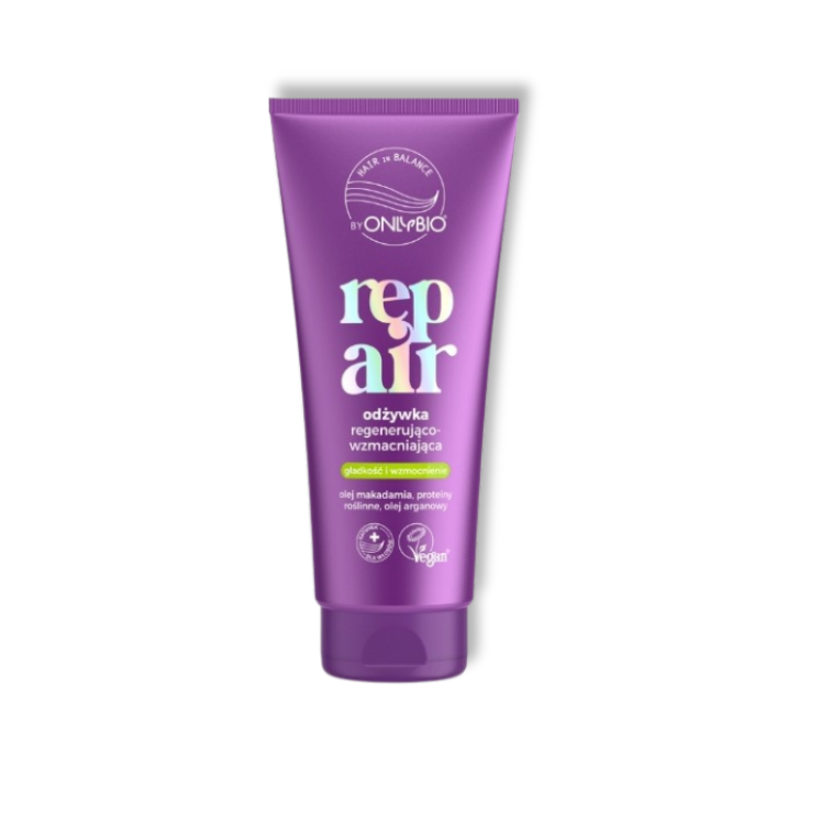 ONLYBIO Hair in Balance Repair Regenerująca i Wzmacniająca Odżywka do Włosów 200 ml