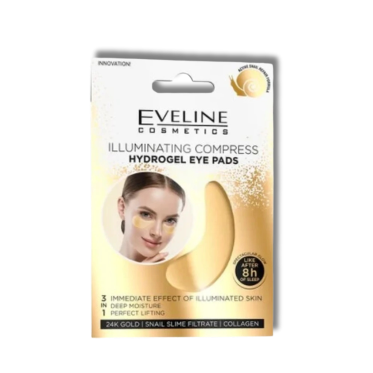 Eveline Hydrogel Eye Pads Verlichtende Oogmaskers 2 st.
