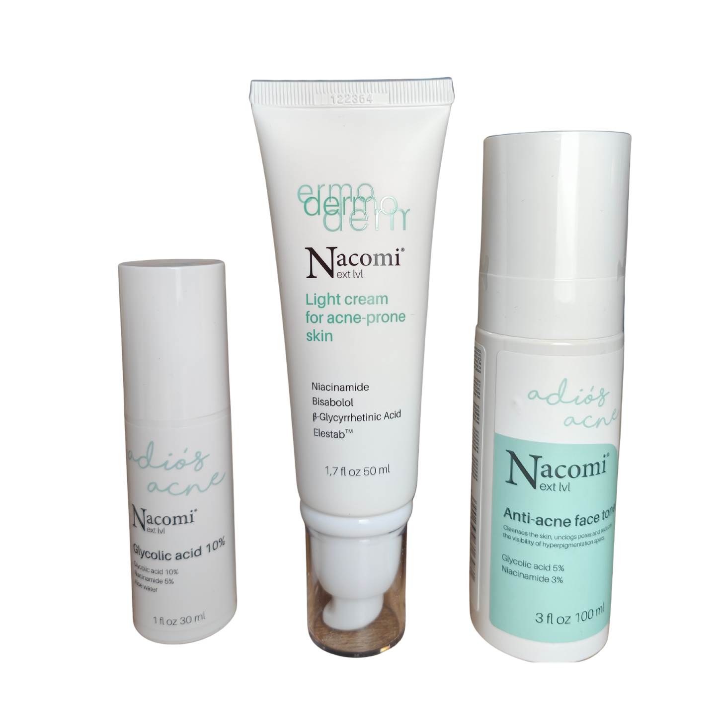 🌿 Nacomi Next Level Anti-Acne Huidverzorging Set
