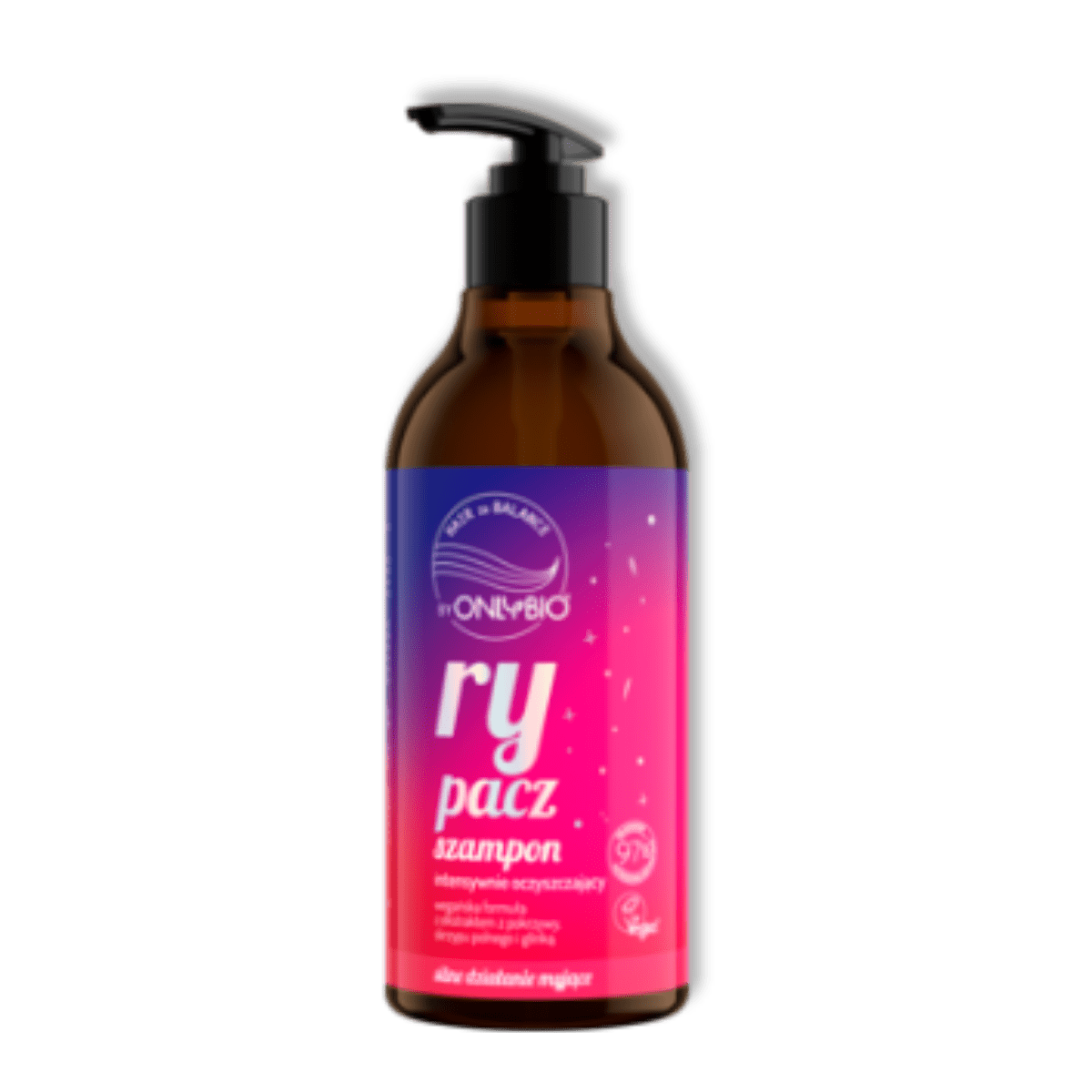 OnlyBio Hair in Balance Rypacz Intensief Reinigende Shampoo Vegan 90% Natuurlijk 400ml - Milucevi Beauty Store
