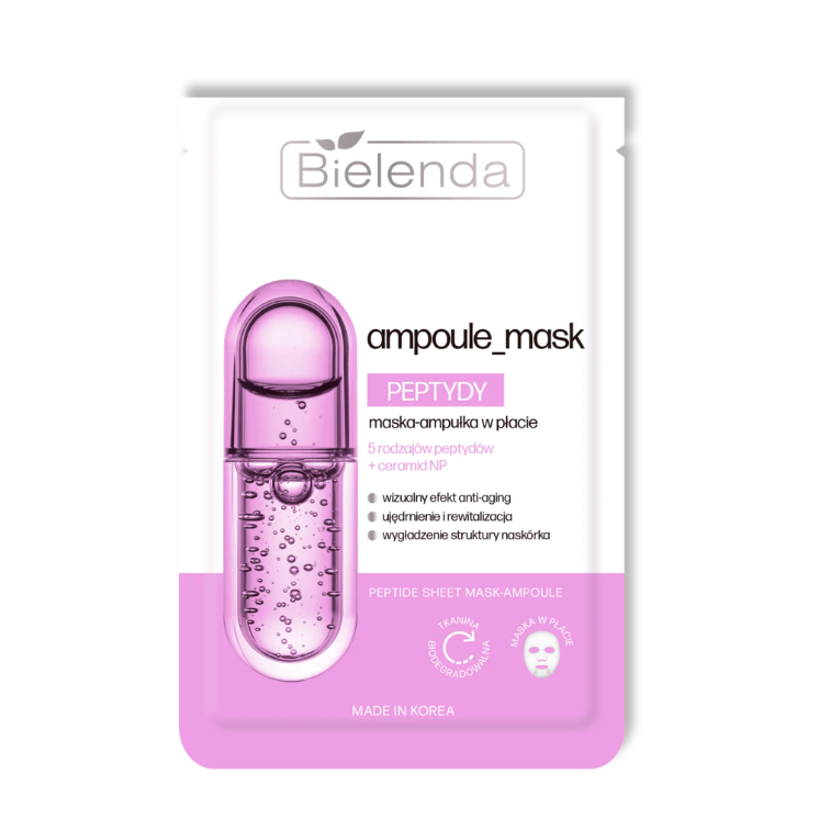 BIELENDA Ampoule Mask Peptiden Sheet Mask-Ampul 1 st.