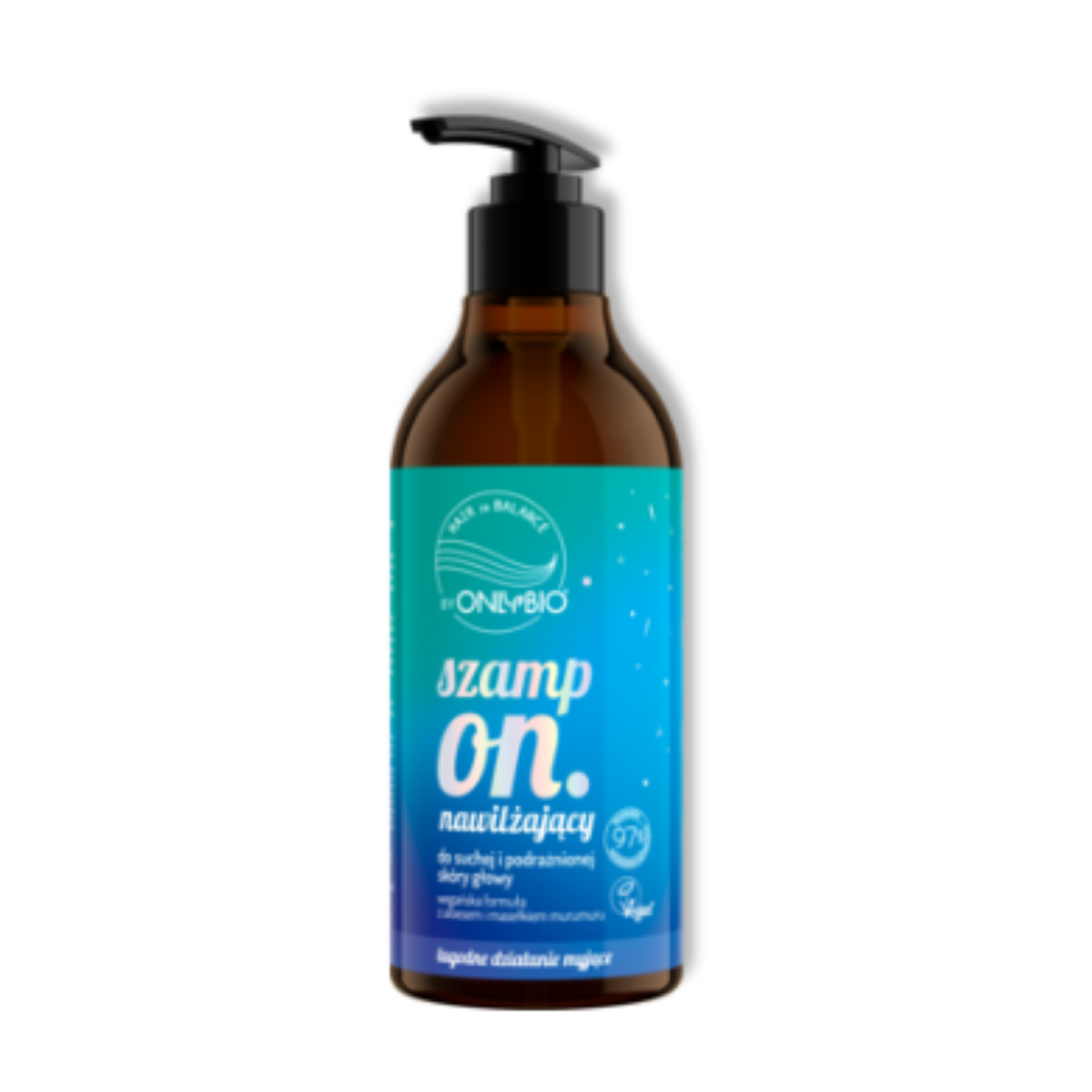 OnlyBio Hair in Balance Hydraterende Shampoo voor Droge & Gevoelige Hoofdhuid Vegan 400ml