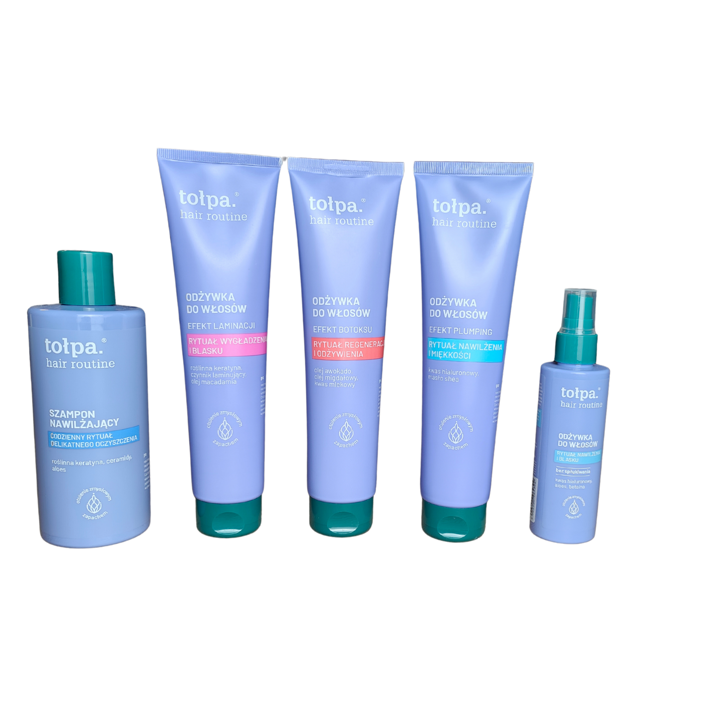 💙 TOŁPA Hair Routine Kompletny zestaw do pielęgnacji włosów