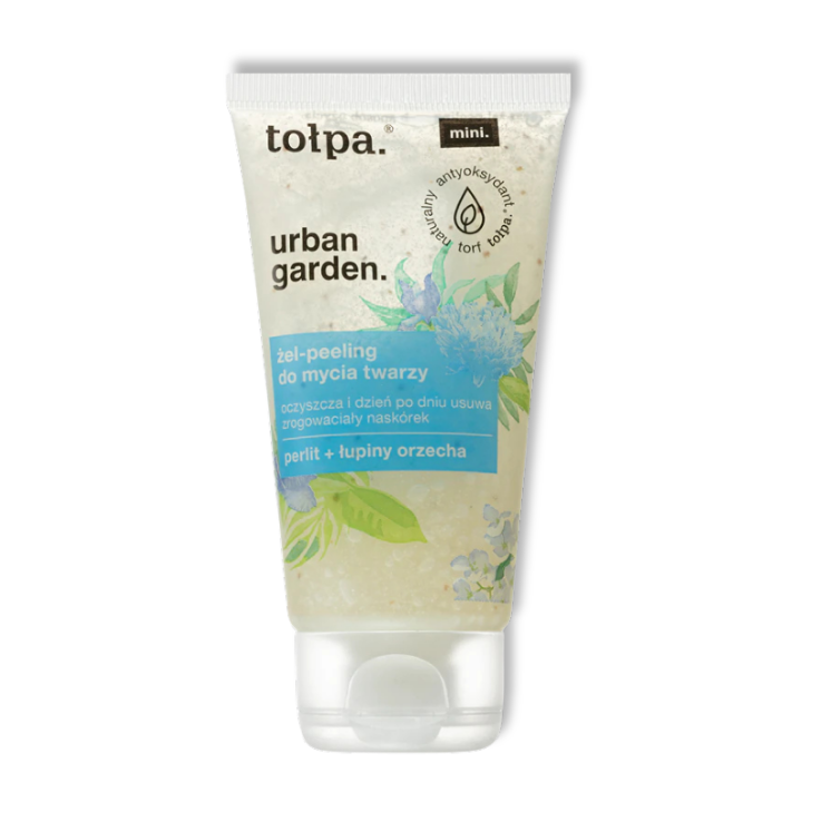 TOŁPA Urban Garden Żel do mycia twarzy Peeling Mini 75 ml