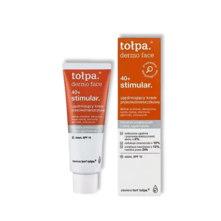 TOŁPA Dermo Face Stimular 40+ Verstevigend Anti-Rimpel Dagcrème SPF15 40 ml