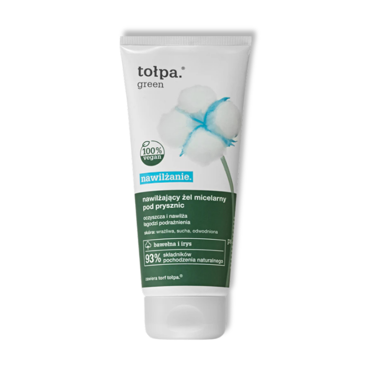 TOŁPA Green Nawilżający Micelarny Żel pod Prysznic 200 ml