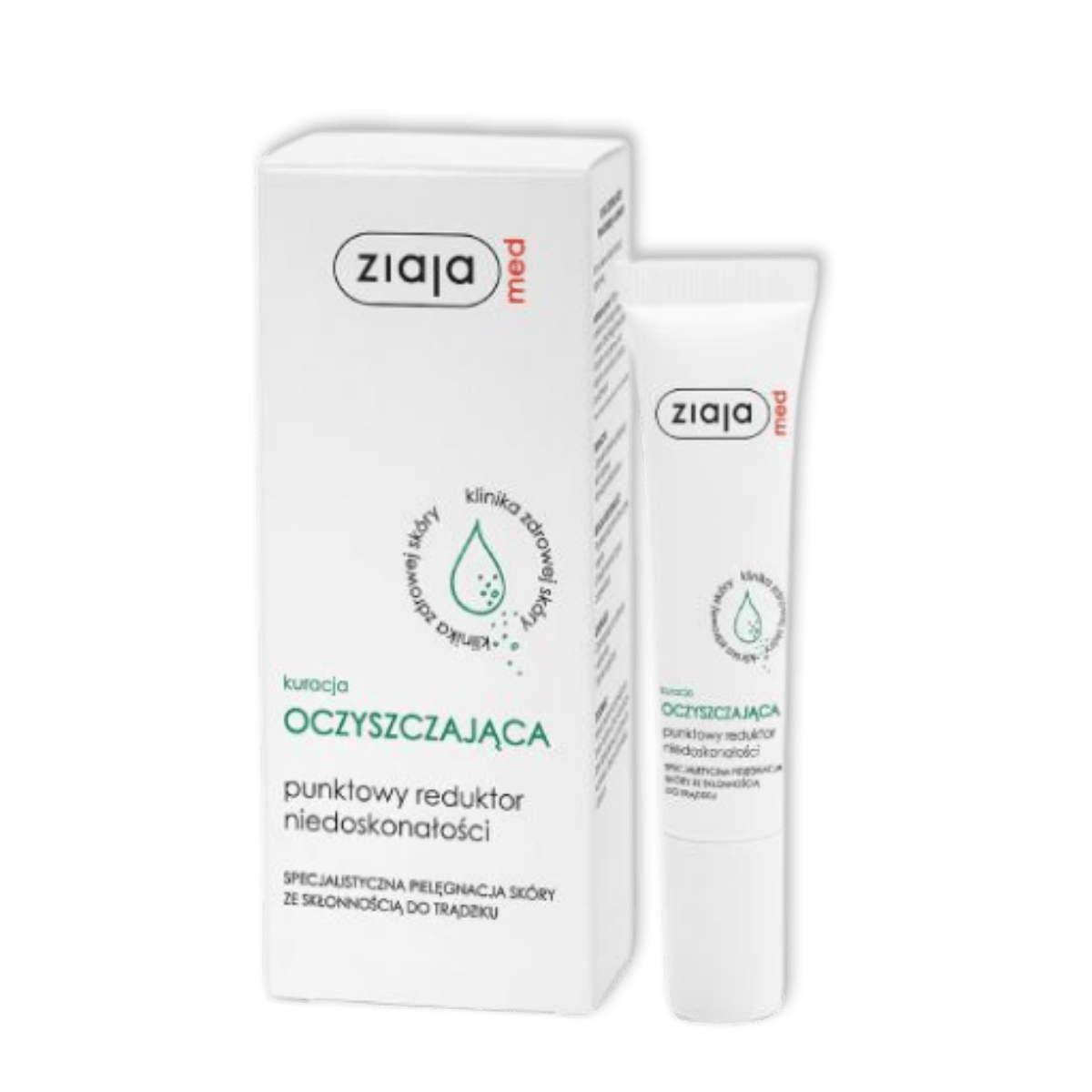 Ziaja Med Reinigende Behandeling – Puntcorrector Onzuiverheden 15ml - Milucevi Beauty Store