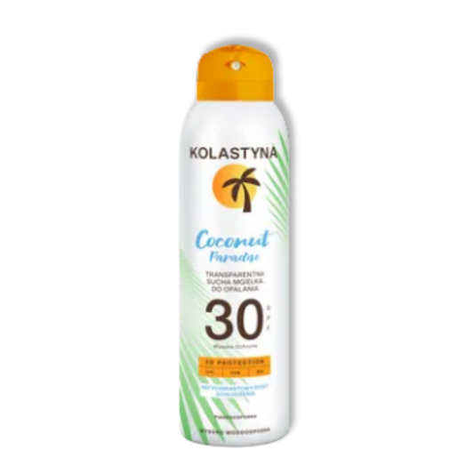Kolastyna Sun Coconut Paradise Transparante Droge Beschermende Mist SPF30 150ml