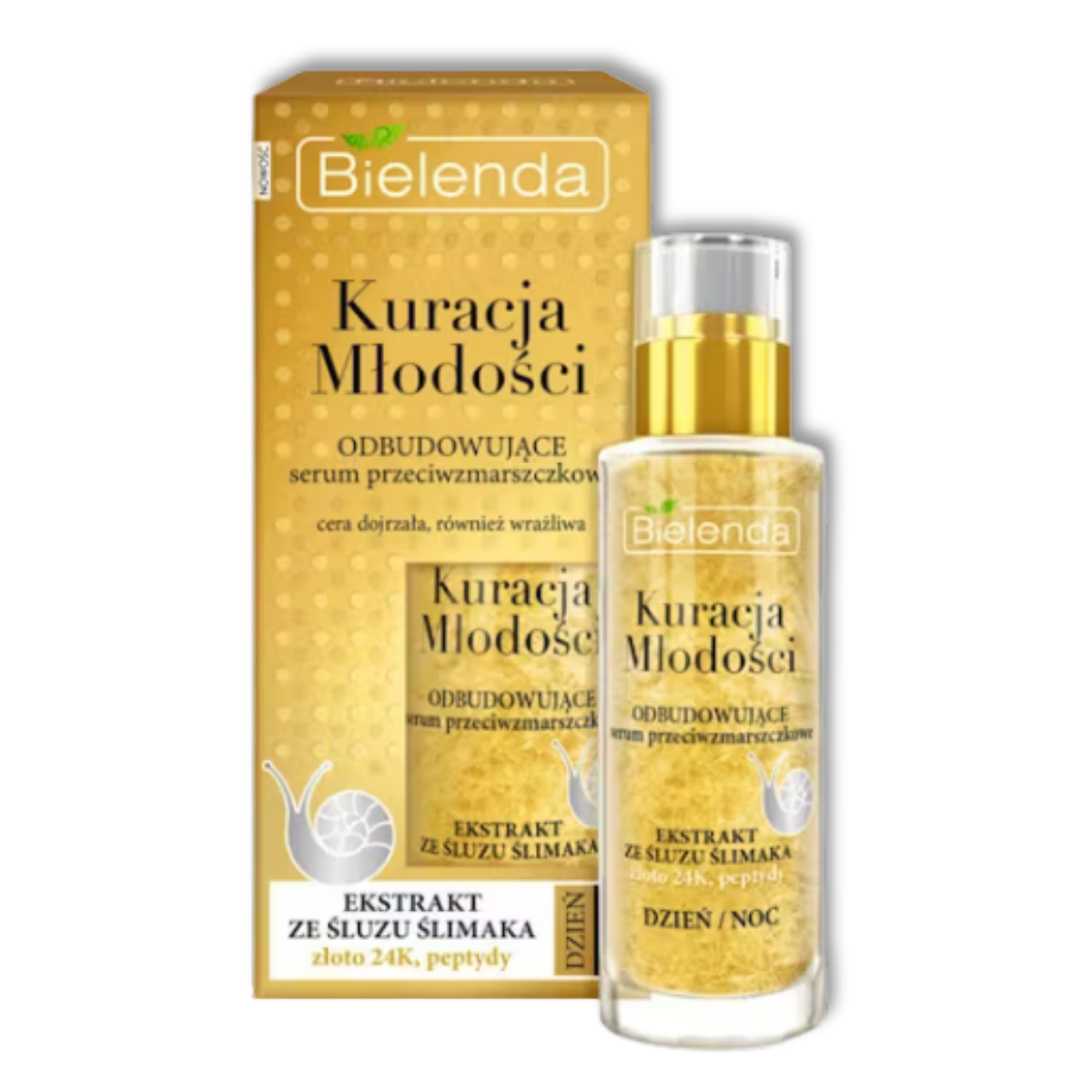 Bielenda Kuracja Młodości Opbouwend Anti-Rimpel Serum Dag & Nacht 30ml