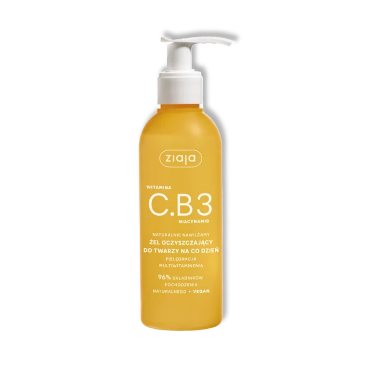 Ziaja Vitamine C.B3 Niacinamide Multivitamine Dagelijkse Reinigingsgel 190ml