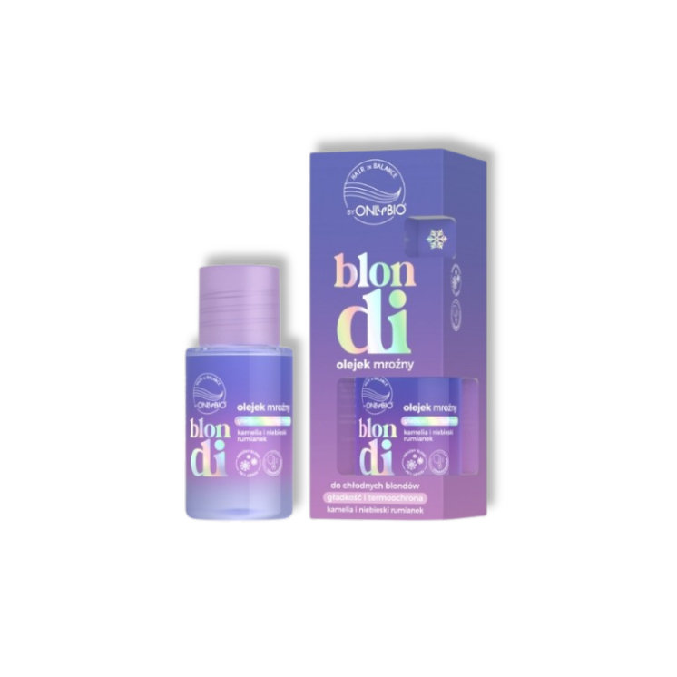 ONLYBIO Hair in Balance Blondi IJskoude Haarolie voor Koele Blondtinten 20 ml