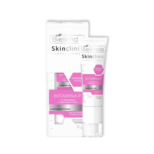 Bielenda Skin Clinic Professional Vitamine P Plus Gezichtscrème Versterkend & Kalmerend 40ml - Milucevi Beauty Store