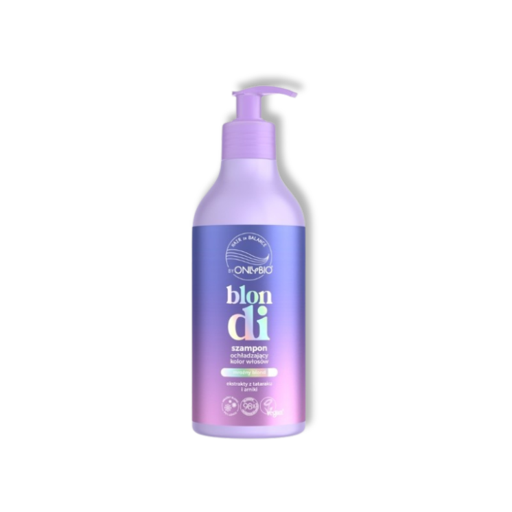 ONLYBIO Hair in Balance Szampon ochładzający kolor Blondi 400 ml