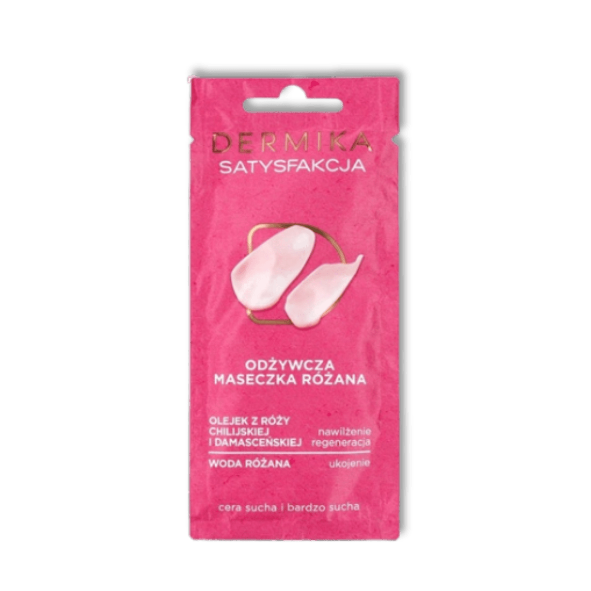 Dermika Satysfakcja Voedend Rozenmasker Droge & Zeer Droge Huid 10ml - Milucevi Beauty Store