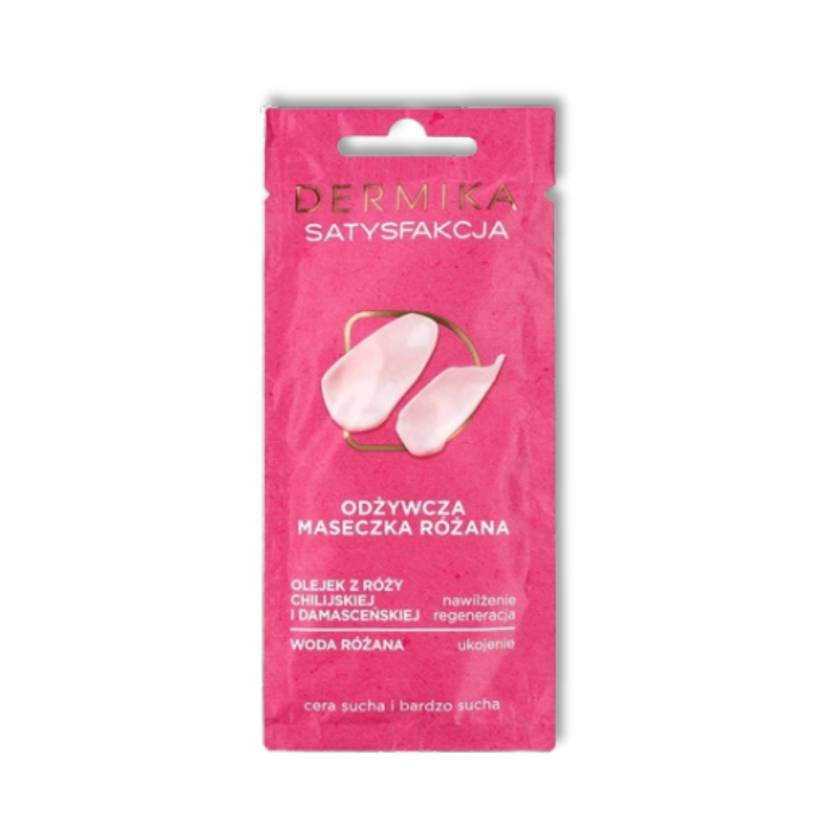 Dermika Satysfakcja Voedend Rozenmasker Droge & Zeer Droge Huid 10ml