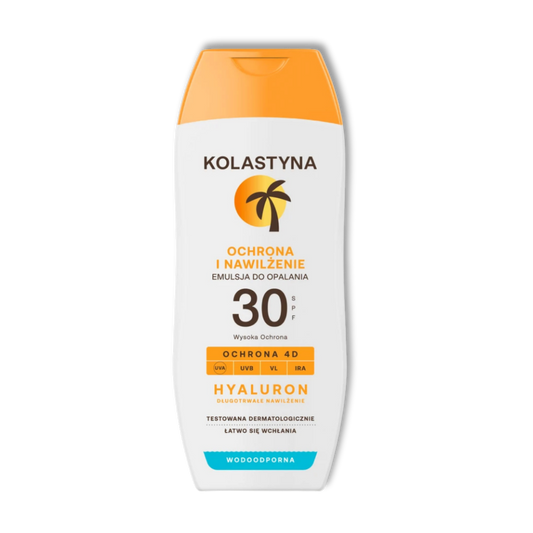 Kolastyna Bescherming & Hydratatie Zonnebrandemulsie SPF30 4D Bescherming Hyaluronzuur 200ml