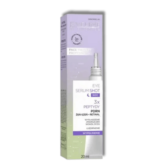 Eveline Face Therapy Professional Eye Serum Shot Opvullend & Regenererend Oogcontour 20ml - Milucevi Beauty Store