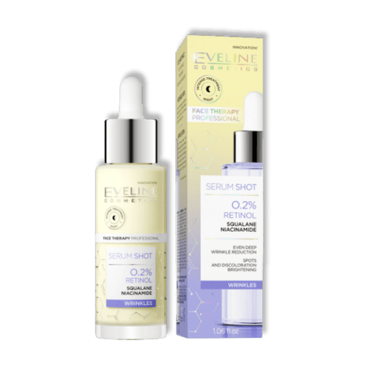 Eveline Face Therapy Professional Serum Shot 0.2% Retinol 30ml - Milucevi Beauty Store