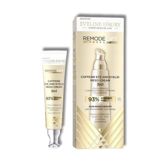 Eveline D'Aury Remodelift Therapy Caffeïne Mezo-Crème 3in1 Ogen & Oogleden 15ml