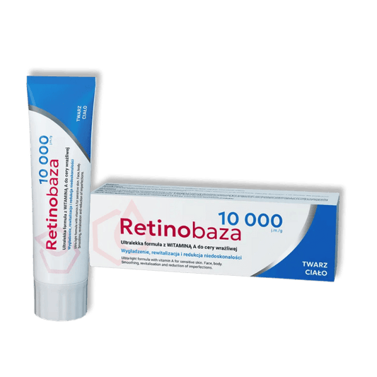 Farmapol Retinobaza 10 000 Ultralichte Formule met Vitamine A Gezicht en Lichaam 30 g - Milucevi Beauty Store