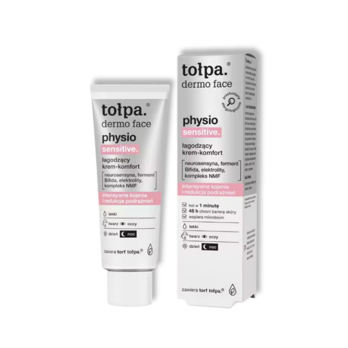 Tołpa Dermo Face Physio Sensitive Kalmerende Comfort Crème Dag & Nacht 40ml