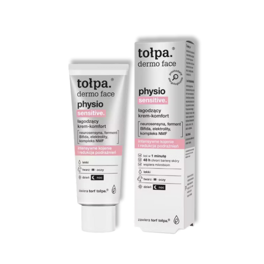 Tołpa Dermo Face Physio Sensitive Kalmerende Comfort Crème Dag & Nacht 40ml