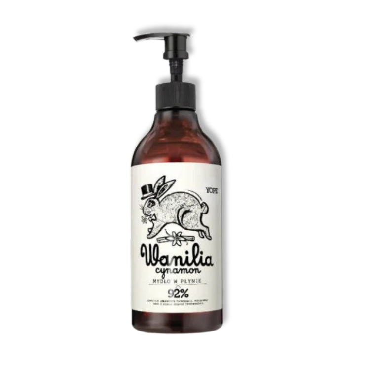 YOPE Natuurlijke Vloeibare Handzeep Vanille en Kaneel 500 ml