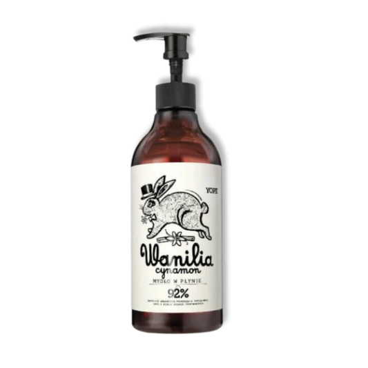 YOPE Natuurlijke Vloeibare Handzeep Vanille en Kaneel 500 ml