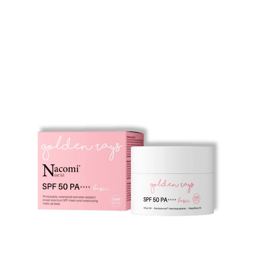 NACOMI Next Lvl Hydraterende & Beschermende Gezichtscrème SPF50 - Basic 50ml - Milucevi Beauty Store