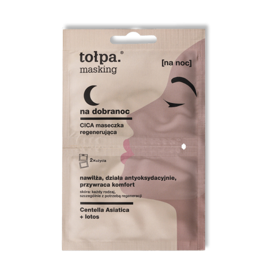 TOŁPA Masking CICA Regenererend Nachtmasker - Welterusten 5mlx2