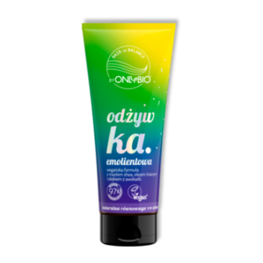 OnlyBio Hair in Balance Odżywka Emolientowa Wegańska 97% Naturalna 200ml