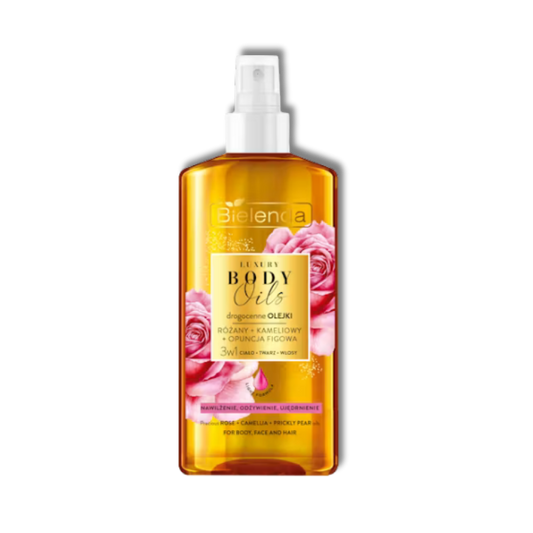 Bielenda Luxury Body Oil 3in1 Roos+Kamelia 150ml