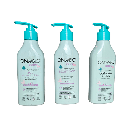 🍼 OnlyBio Baby Complete Verzorgingsset – Vanaf Dag 1 - Milucevi Beauty Store