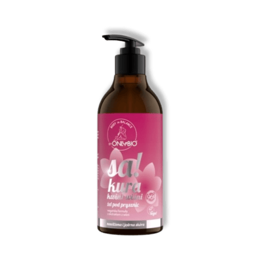 ONLYBIO Body in Balance Douchegel Sakura Kersenbloesem 400 ml - Milucevi Beauty Store