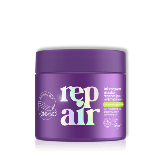 OnlyBio Hair in Balance Repair Intensief Regenererend & Versterkend Haarmasker Vegan 280ml - Milucevi Beauty Store
