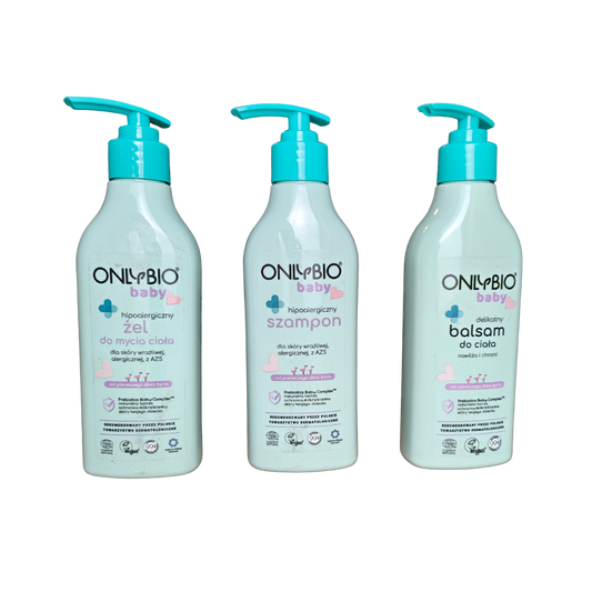 🍼 OnlyBio Baby Complete Verzorgingsset – Vanaf Dag 1