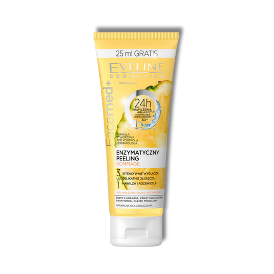 Eveline Facemed+ Enzymatische Gommage Peeling Gevoelige, Droge & Couperose Huid 50ml