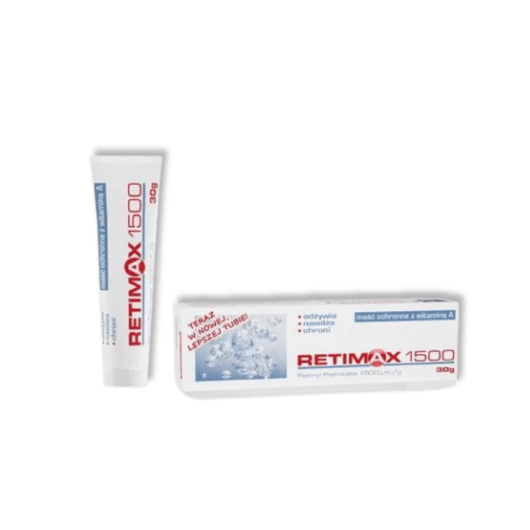 Retimax 1500 Voedende Zalf met Vitamine A 30 g - Milucevi Beauty Store