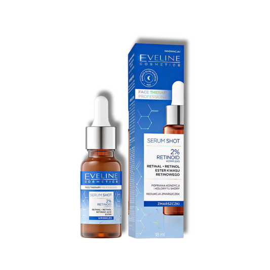 Eveline Face Therapy Professional Serum Shot 2% Retinoïde Anti-Rimpel 18ml