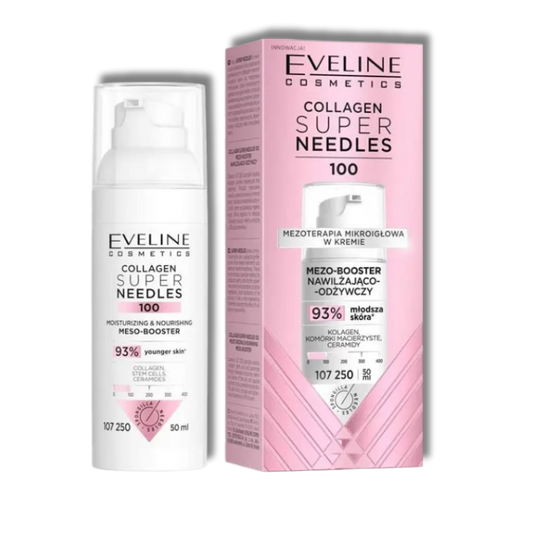 Eveline Collagen Super Needles 100 Mezo-Booster Hydratatie & Voeding 50ml