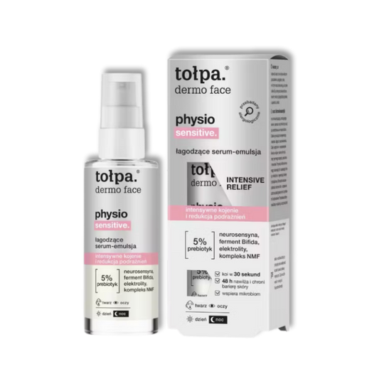 Tołpa Dermo Face Physio Sensitive Kalmerende Serum-Emulsie Dag & Nacht 45ml