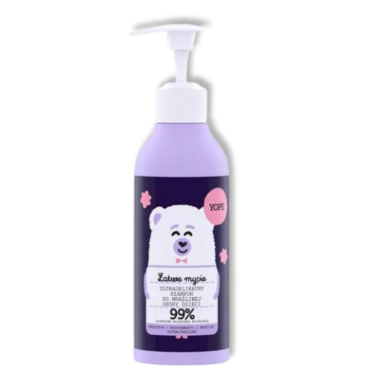 YOPE Kids Ultra-Zachte Shampoo voor Gevoelige Kinderhuid 300 ml