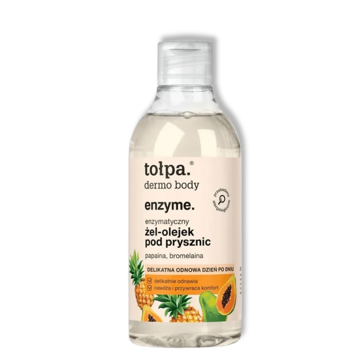TOŁPA Dermo Body Enzyme Enzymatische Zachte Douchegel-Olie 300 ml - Milucevi Beauty Store