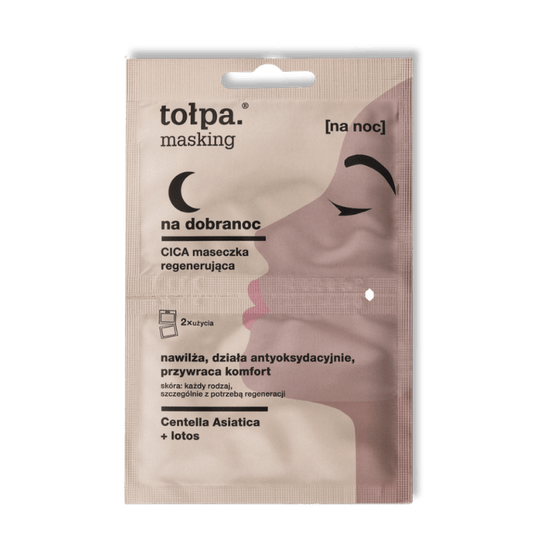 TOŁPA Masking CICA Regenererend Nachtmasker - Welterusten 5mlx2 - Milucevi Beauty Store