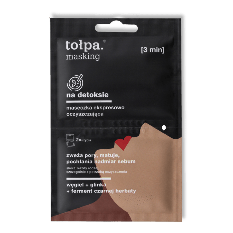 TOŁPA Masking Express Reinigend Masker - Op Detox 5mlx2 - Milucevi Beauty Store